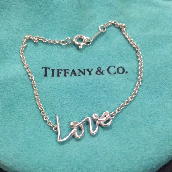 Tiffany & Co. Jewelry - Tiffany Picasso graffiti LOVE bracelet 6 in